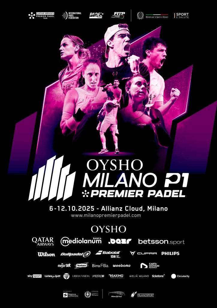 2025.10 premier padel milano p1 cartel
